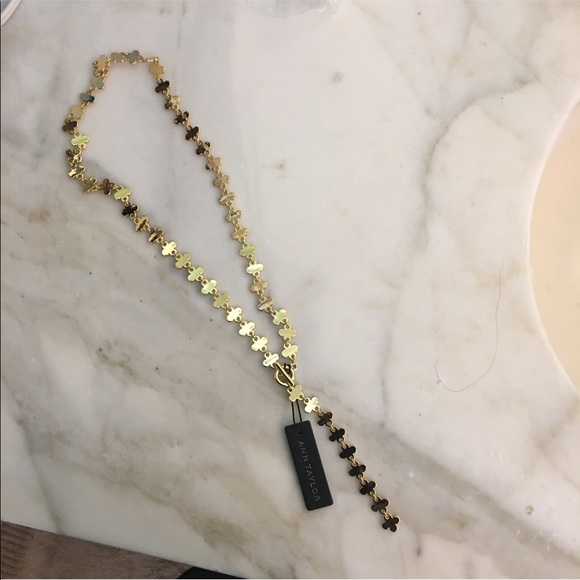 Ann Taylor Jewelry - Ann Taylor gold plated necklace